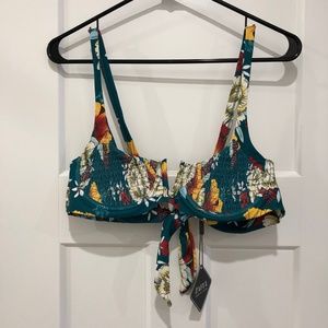 floral bikini ( never worn )